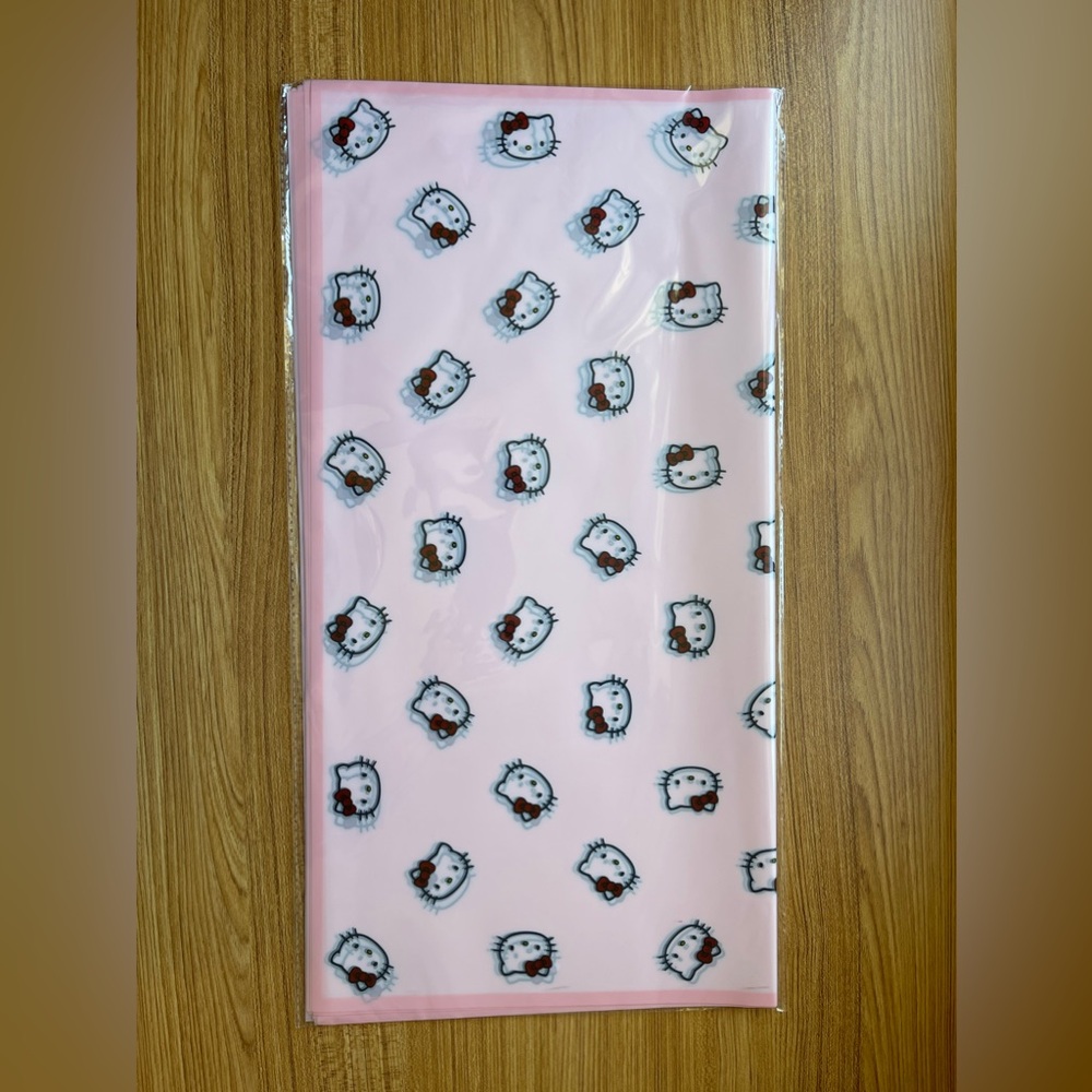 Hello Kitty Korean Flower Wrapping Paper
